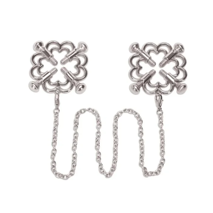 Me You Us Flower Design Nipple Chain