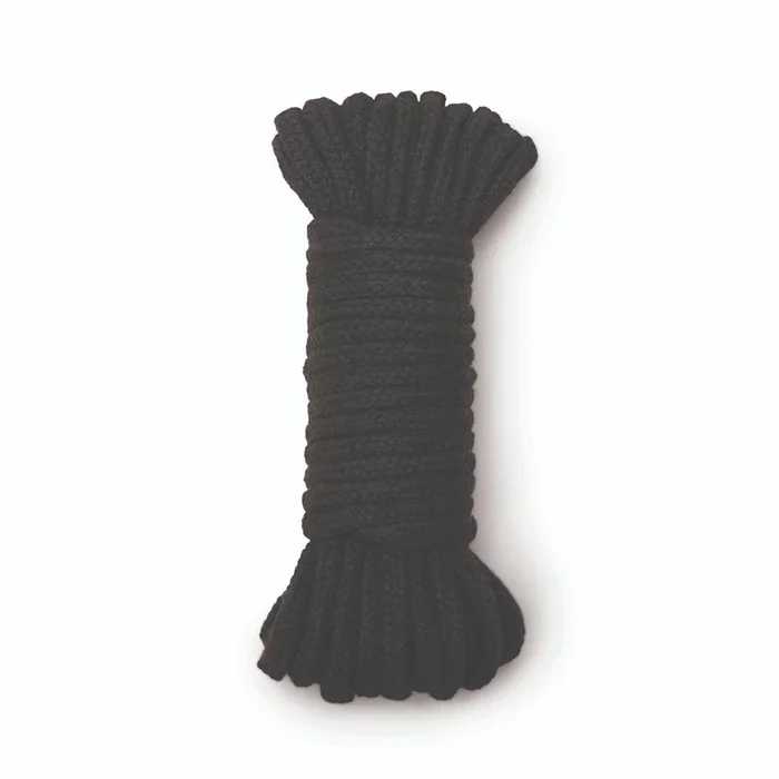 Me You Us Tie Me Up Soft Cotton Rope Black 10m