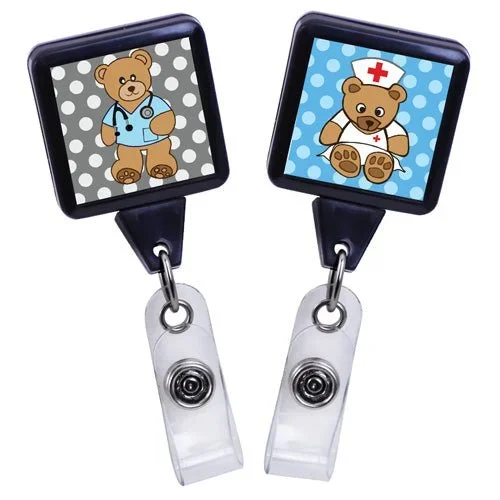 Medical Series Square Plastic Badge Reel