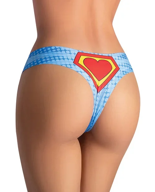 Mememe Comics Wonder Girl Printed Thong MD