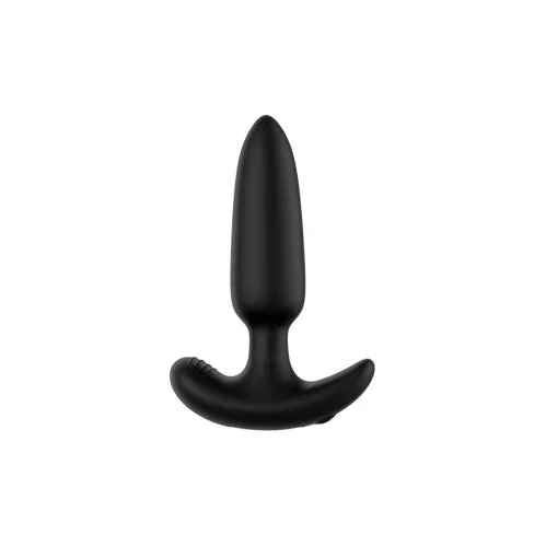 Midnight Seduction Luxurious Silicone Pointed Vibrating Plug – 10 Modes of Pleasure