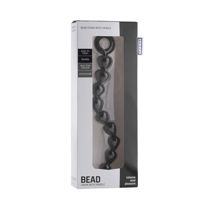 Mjuze Bead Chain – Black