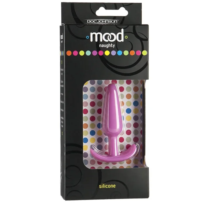 Mood – Naughty – Small Pink Silicone Butt Plug
