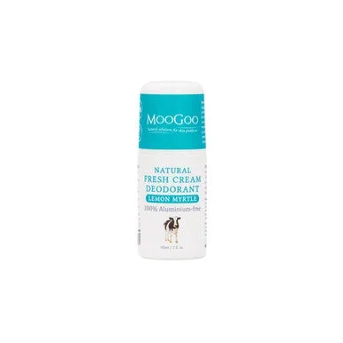 MooGoo Fresh Cream Deodorant – Lemon Myrtle 60ml