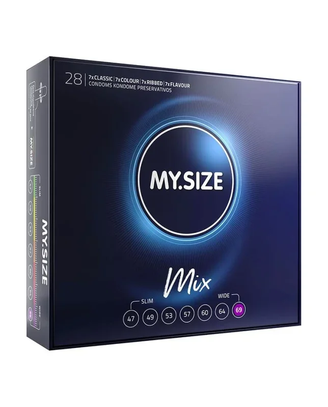 My Size Mix condoms 69mm – 28pc.