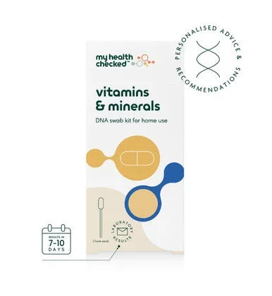 MyHealthChecked Vitamins & Minerals DNA Test