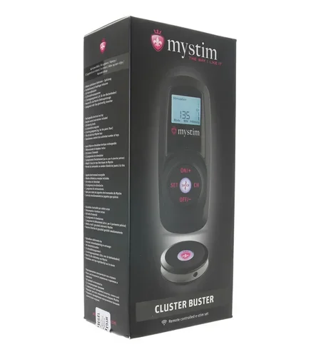 mystim Cluster Buster E-Stim Remote and Receiver
