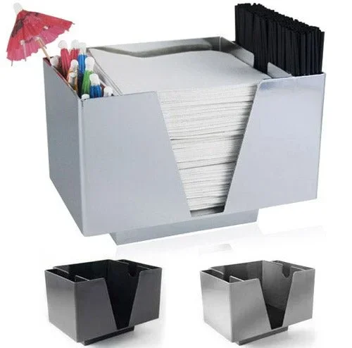 Napkin Bar Caddy – 3 Compartment