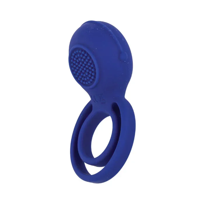 Nasstoys Cockpower Ultimate Rechargeable Textured Silicone Dual Ring Vibrating Cock Ring