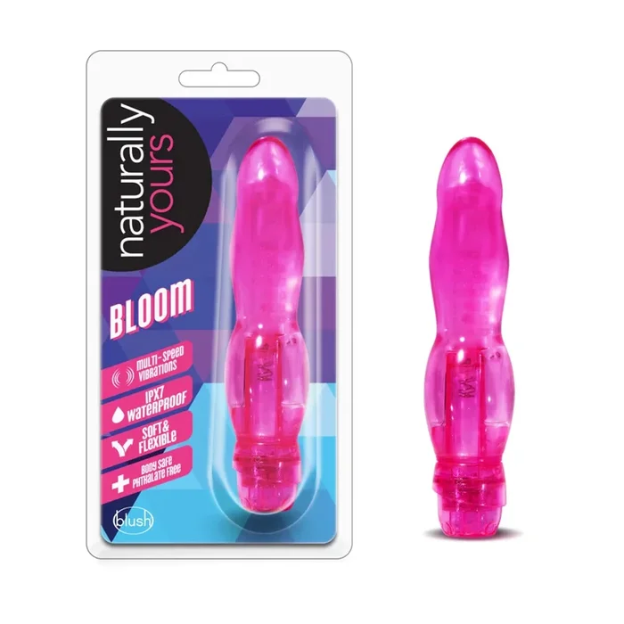 Naturally Yours Bloom Vibrator 6.25″ by Blush Novelties