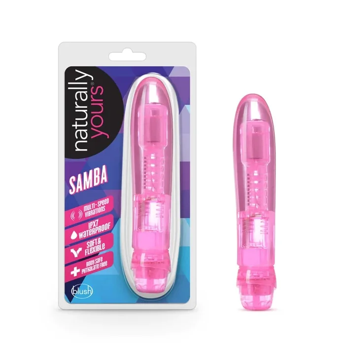 Naturally Yours Samba Vibrator 6.25″ by Blush Novelties