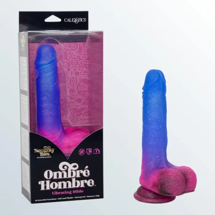 Naughty Bits ‘Ombré Hombre’ Vibrating Dildo