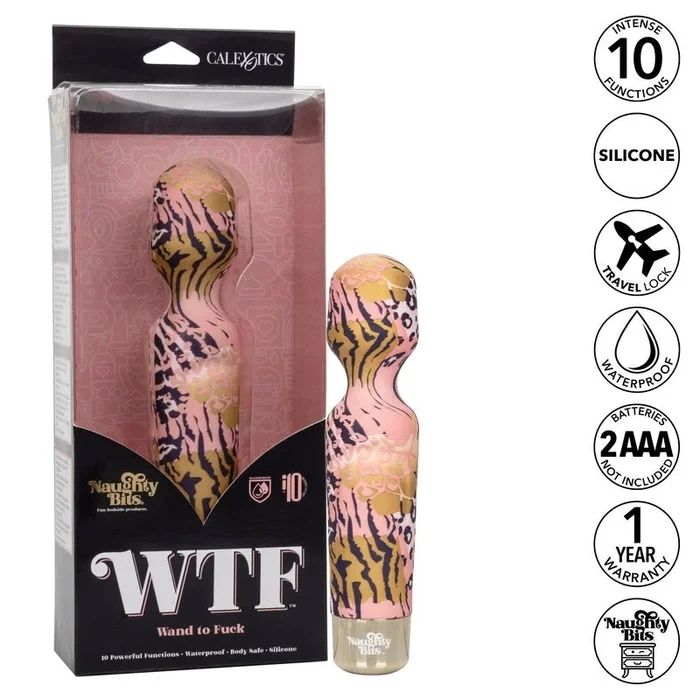 Naughty Bits® WTF Wand To Fuck by Cal Exotics