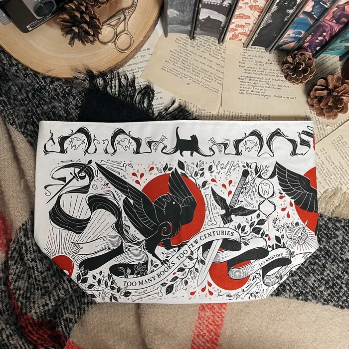 Nevernight Fabric Book Organiser