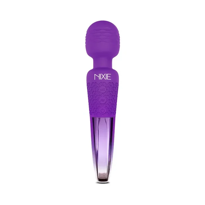 Nixie Rechargeable Ombre Metallic Wand Massager