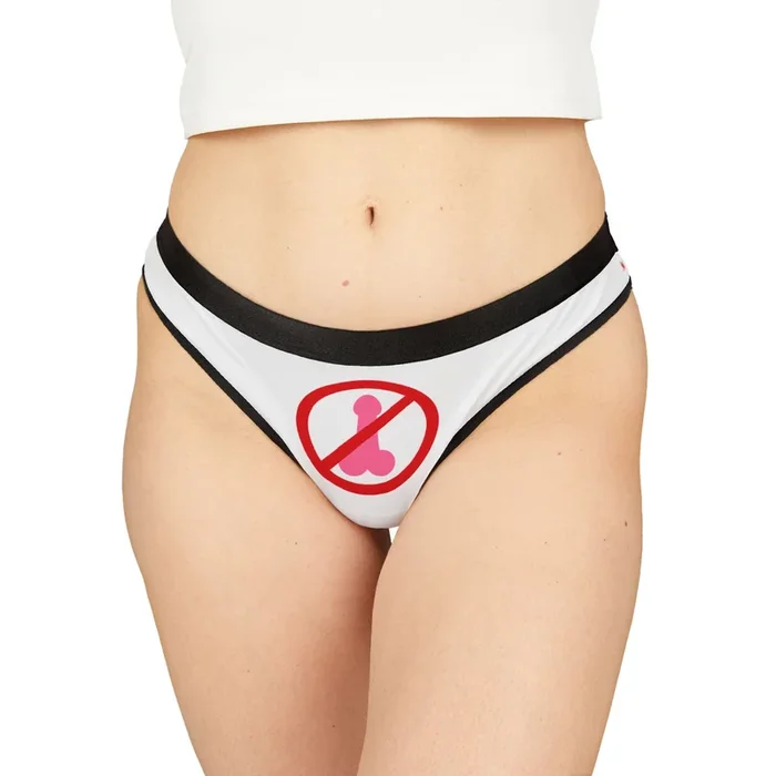 No Dick Allowed | Mix & Match Women’s Fun-Flirty Lovers’ Thongs
