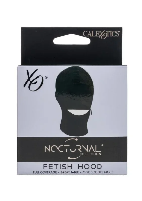 Nocturnal Collection Fetish Hood – Black