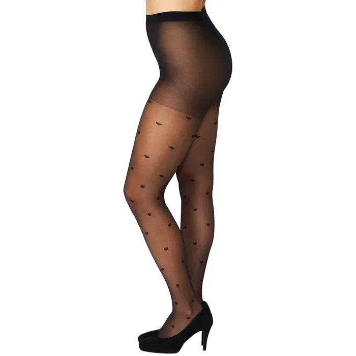 NORTIE Heartly Crotchless Tights