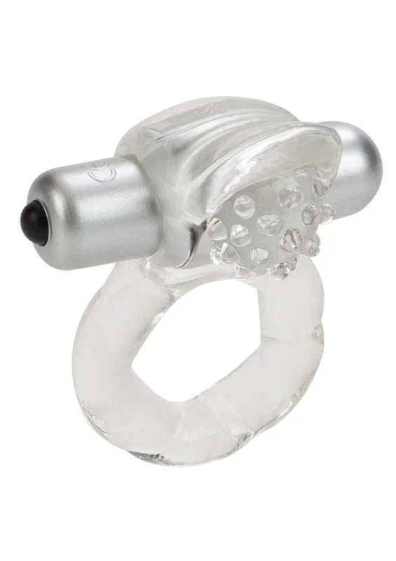 Nubby Lover’s Delight Vibrating Cock Ring Cock Ring with Clitoral Stimulation