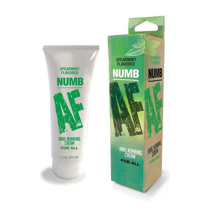 Numb AF – Mint Flavoured Anal Numbing Cream – 44 ml Tube