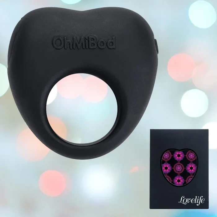 OhMiBod Lovelife Share Couple’s Ring Vibe – Black