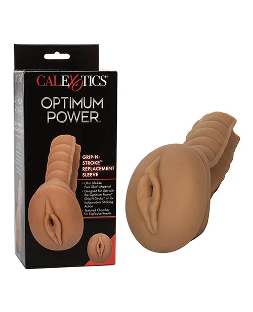 Optimum Power Grip N Stroke Replacement Sleeve – Brown