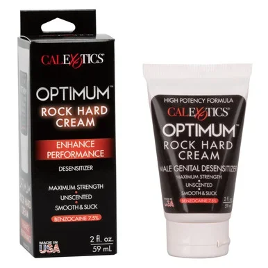 Optimum® Rock Hard Cream – Packaged