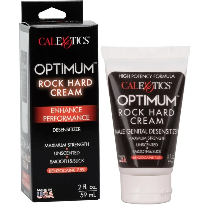 Optimum Rock Hard Cream Maximum Strength Male Genital Desensitizer 2 oz.