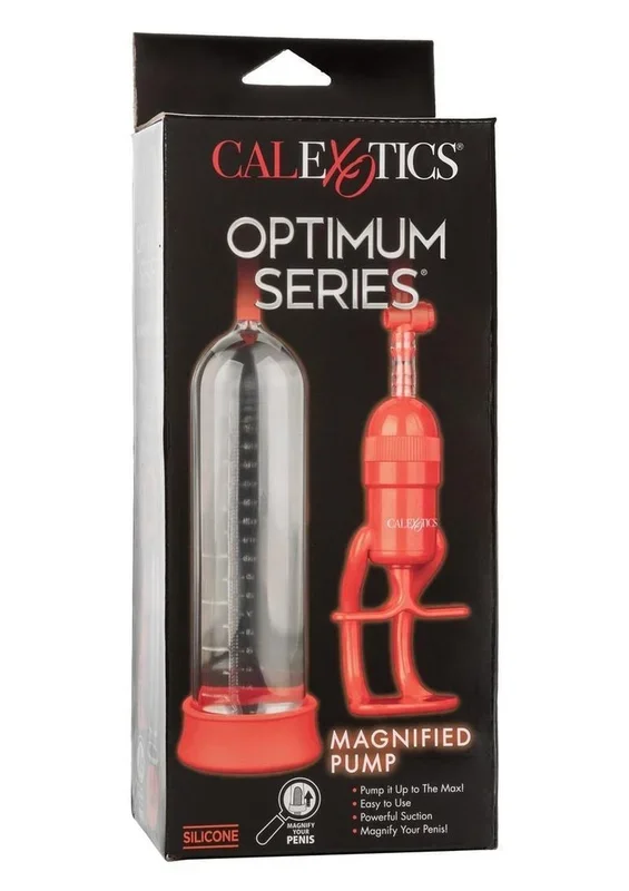 Optimum Series Magnified Pump – Clear/Red