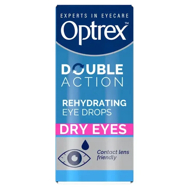 Optrex Double Action Rehydrating Eye Drops 10ml