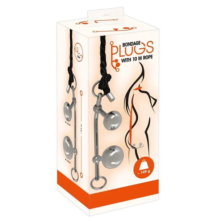 Orion | You2Toys Bondage Plug With 10M Rope