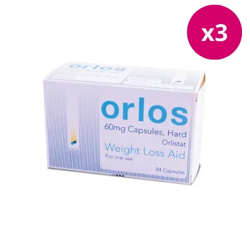 Orlos Weight Loss Aid 60mg- Triple Pack