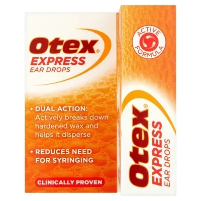 Otex express ear drops