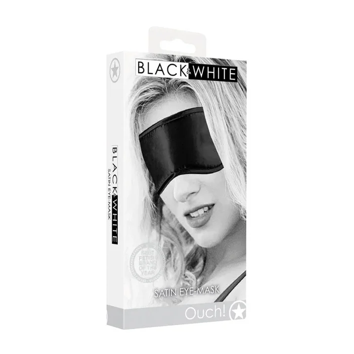 OUCH! & White Satin Eye-Mask – Eye Restraint