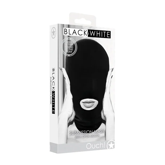 OUCH! & White Submission Mask – Hood Mask