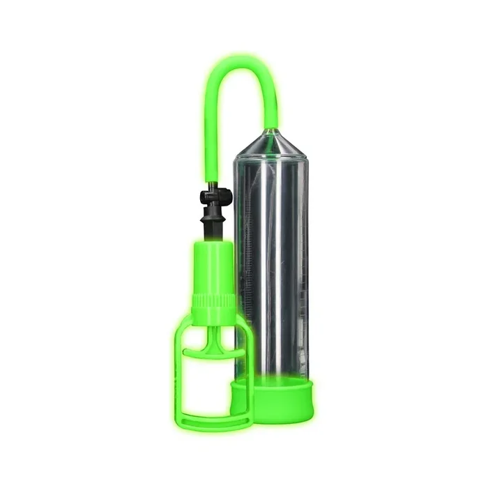 Ouch! Glow Comfort Beginner Pump – Glow In The Dark – Green