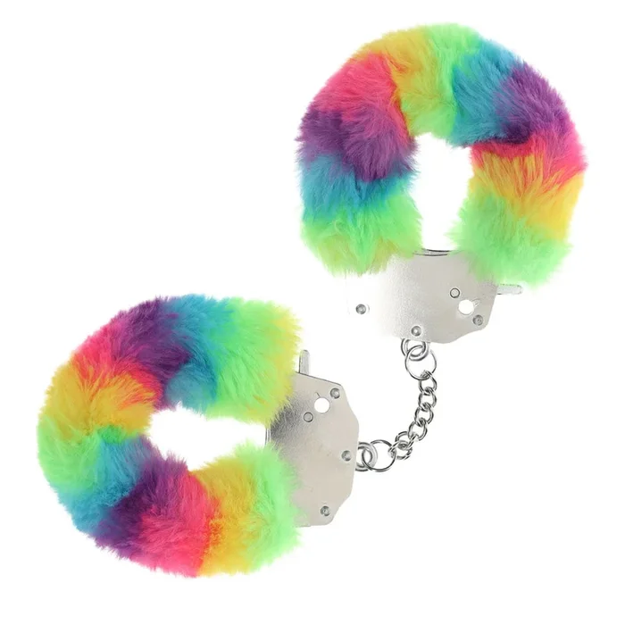 OUCH! Heavy-Duty Fluffy Cuffs – Multicolour 1