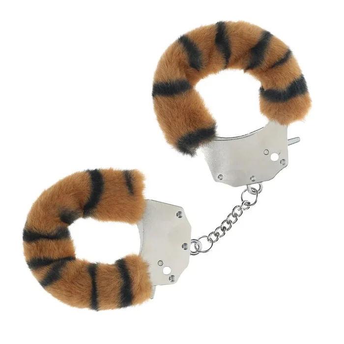 OUCH! Heavy-Duty Fluffy Cuffs – Tiger