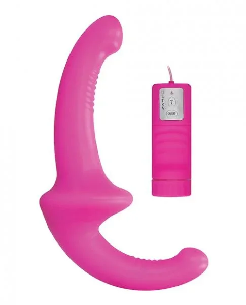 Ouch! Silicone Vibrating Strapless Strap-On