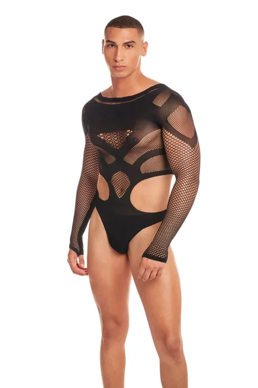 Out of Orbit Bodysuit – Large/xl – Black