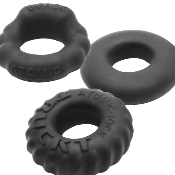 Oxballs Bonemaker 3 Pack Boner Cockring Kit Plus Siliconet Special Edition Night