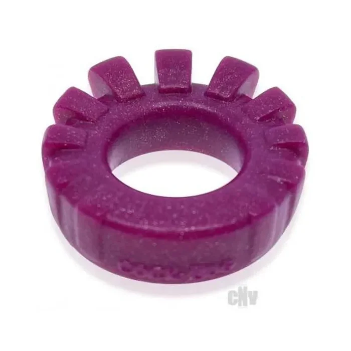 Oxballs Cock-lug Lugged Cockring Silicone Plum