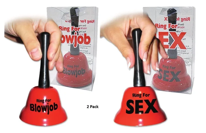 Ozze Creations | Ring for Sex Bell + Ring for Blowjob – 2 Pack