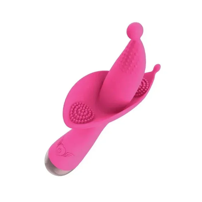 Passion Flower Bud Heat Up Rechargeable Silicone Clitoral Stimulator