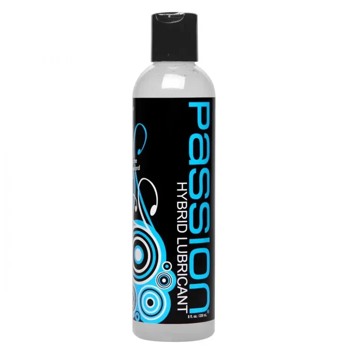 Passion Hybrid Lube Water and Silicone Blend Lubricant- 8 oz