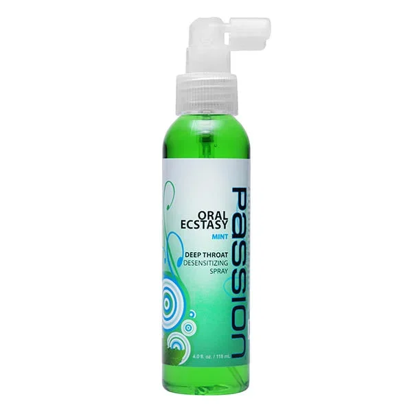 Passion Oral Ecstasy – Mint Flavoured Deep Throat Spray – 118 ml