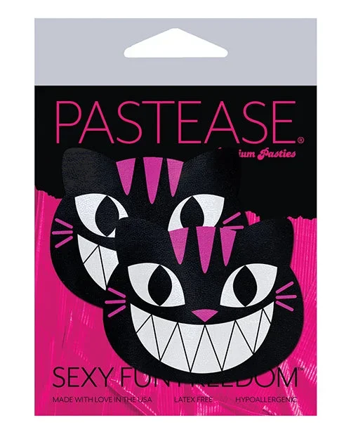 Pastease Grinning Kitty Cat – Black/Pink O/S