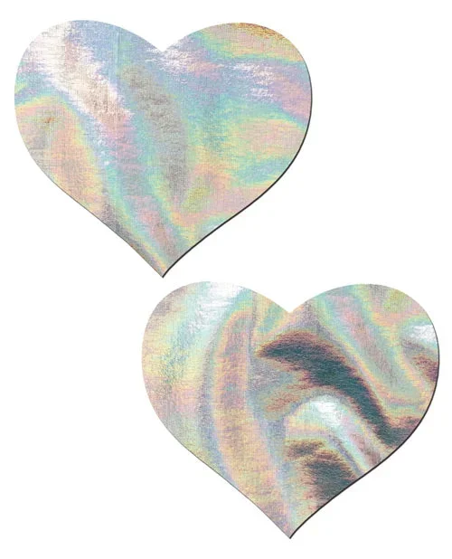 Pastease Hologram Heart Pasties