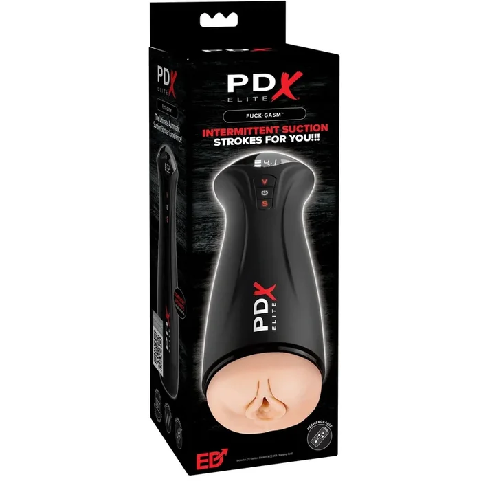 PDX Elite Fuck-gasm with Intermittent Suction – Light
