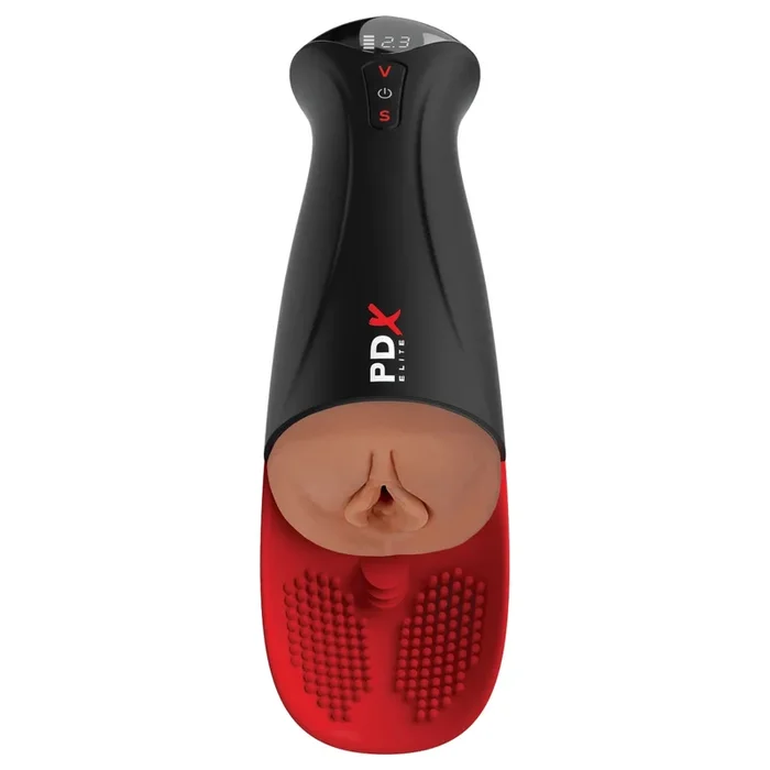 PDX Elite Fuck-O-Matic Pro Masturbator XL Brown